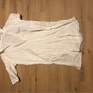H&M Women’s White Dress button down
